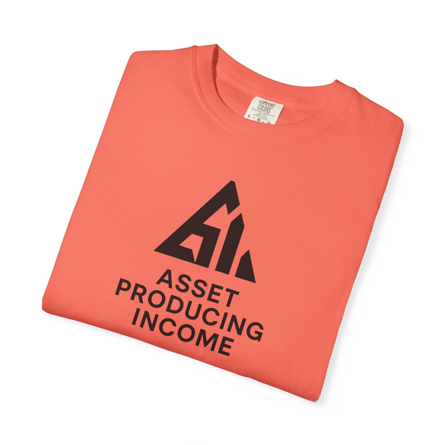 Asset Producing Income Unisex T-Shirt, Motivational Tee, Casual Wear, College Student Gift, Entrepreneurship Shirt, Everyday Comfort