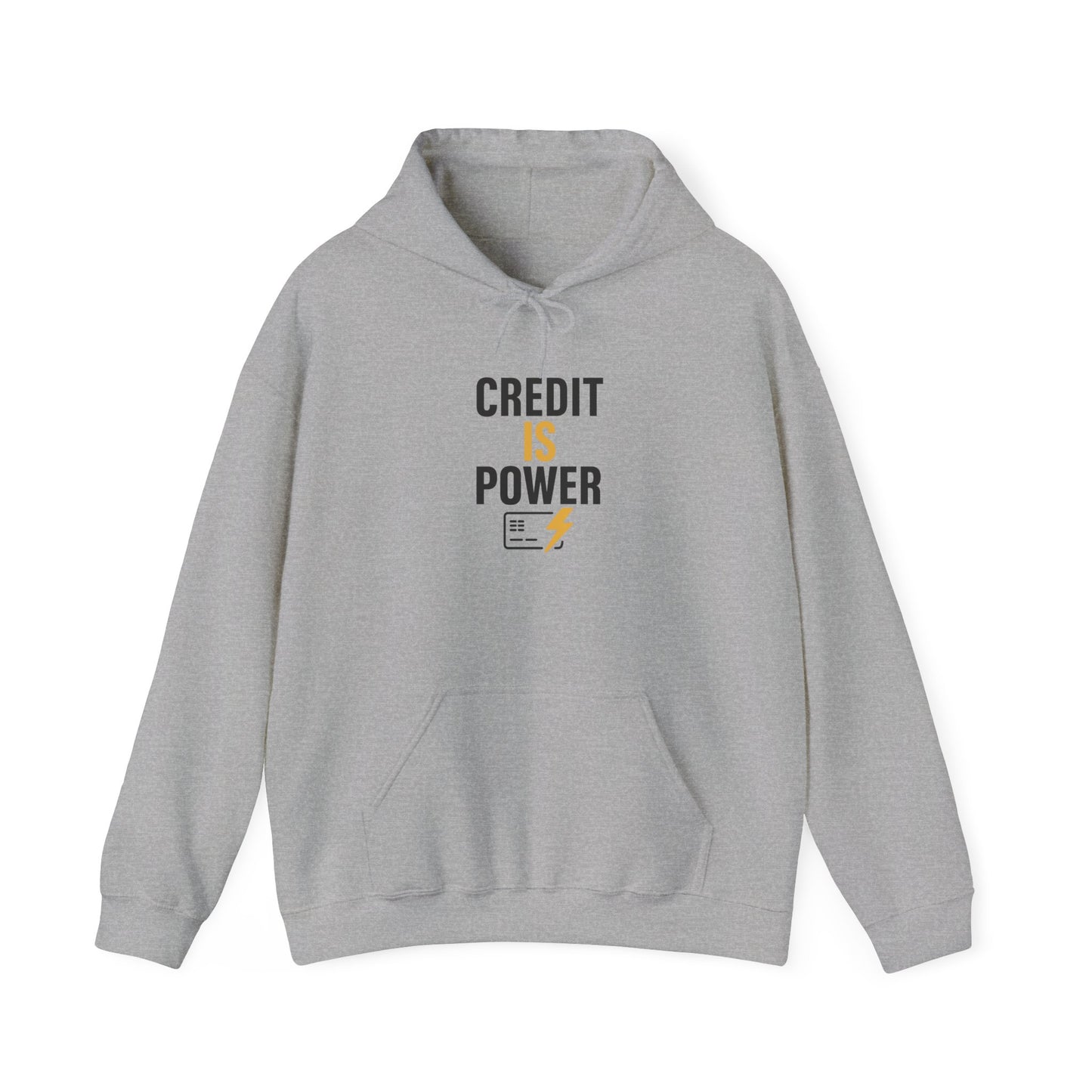 Empowering Credit Sweatshirt: Perfect for Financial Enthusiasts, Motivational Gift, Cozy Casual Wear, Credit Awareness, Unisex Hoodie