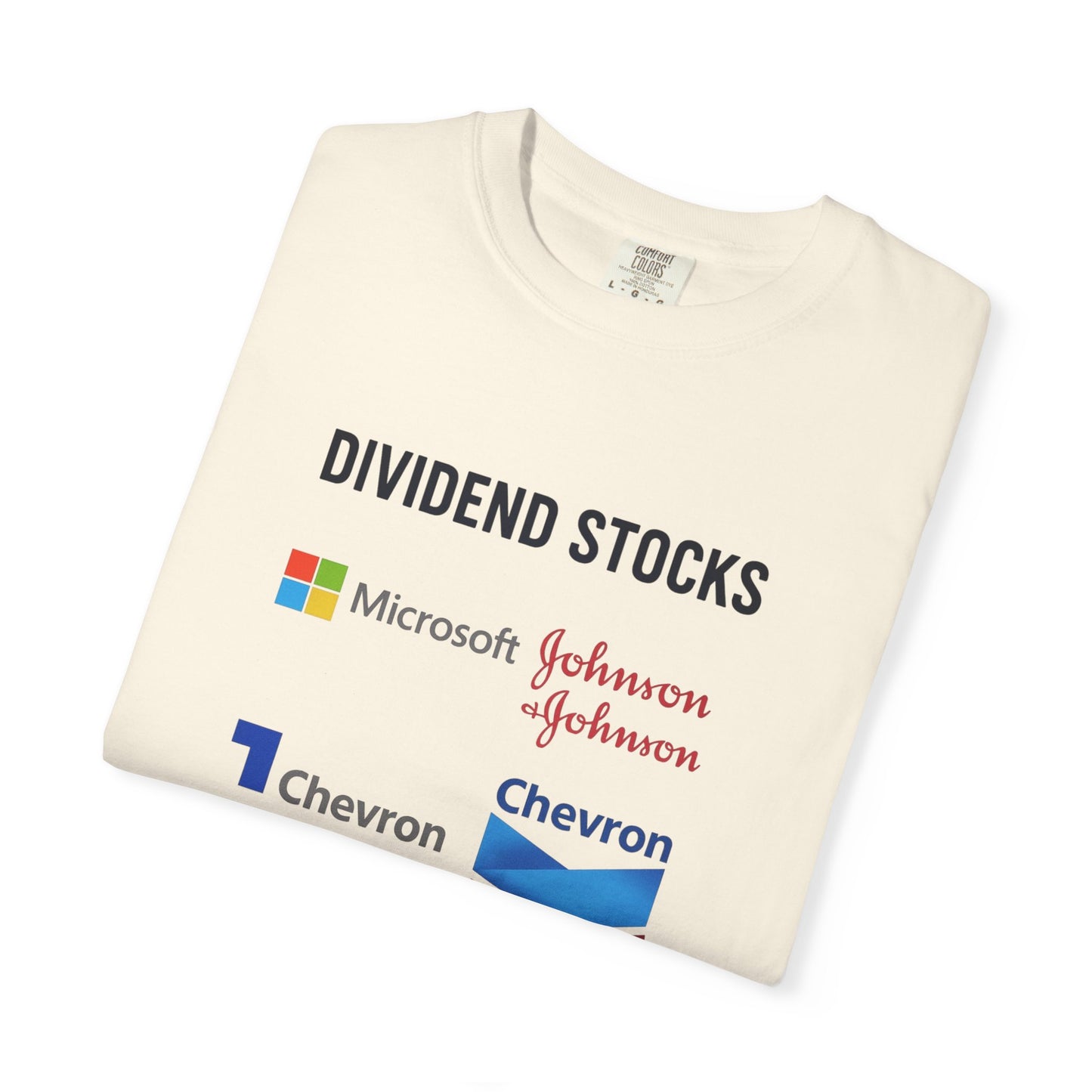 Dividend Stocks Unisex Garment-Dyed T-Shirt, Investment Tee, Finance Gift, Casual Wear, Gift for Investors, Stock Market Apparel