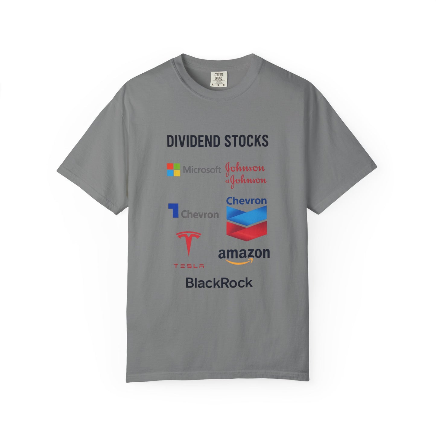 Dividend Stocks Unisex Garment-Dyed T-Shirt, Investment Tee, Finance Gift, Casual Wear, Gift for Investors, Stock Market Apparel
