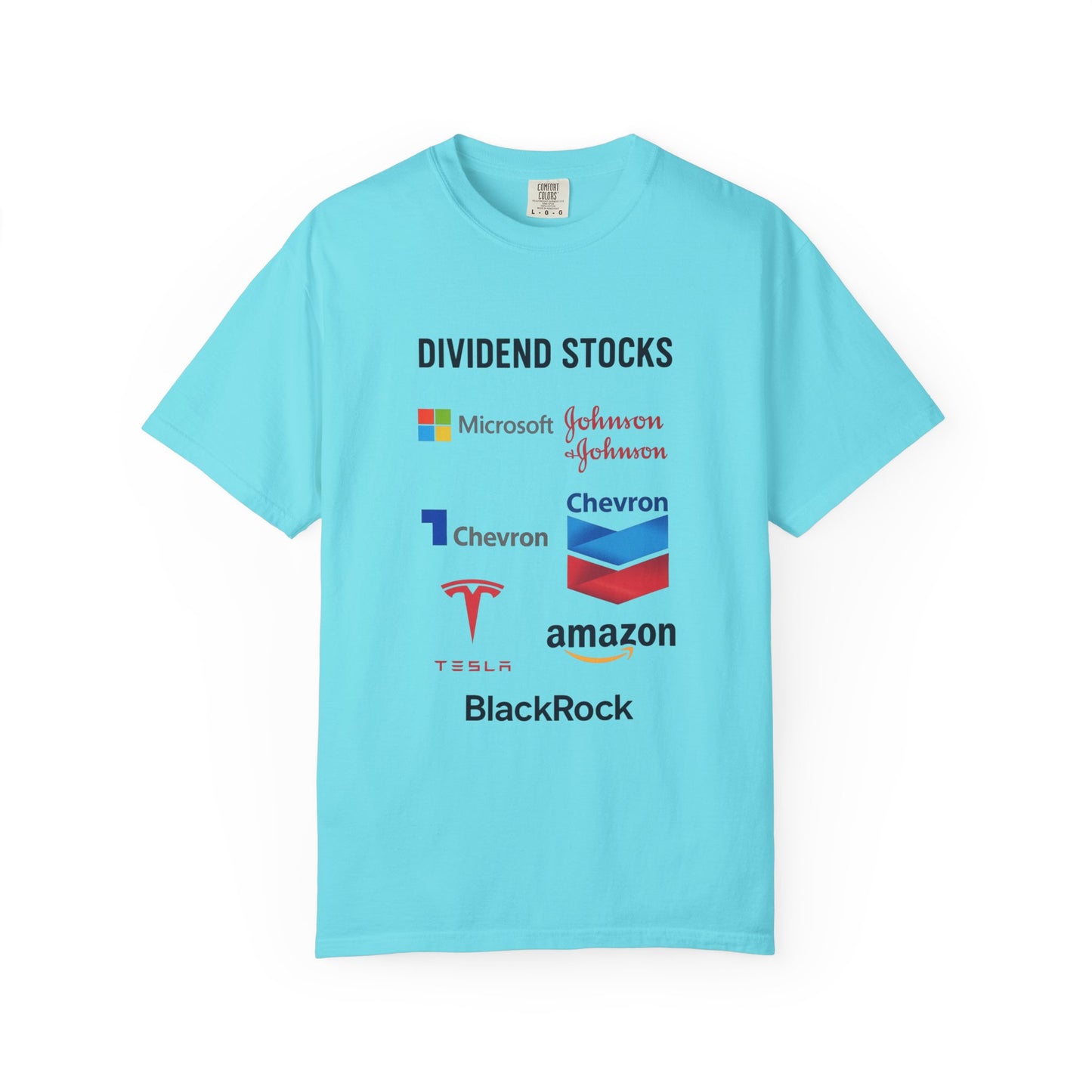 Dividend Stocks Unisex Garment-Dyed T-Shirt, Investment Tee, Finance Gift, Casual Wear, Gift for Investors, Stock Market Apparel