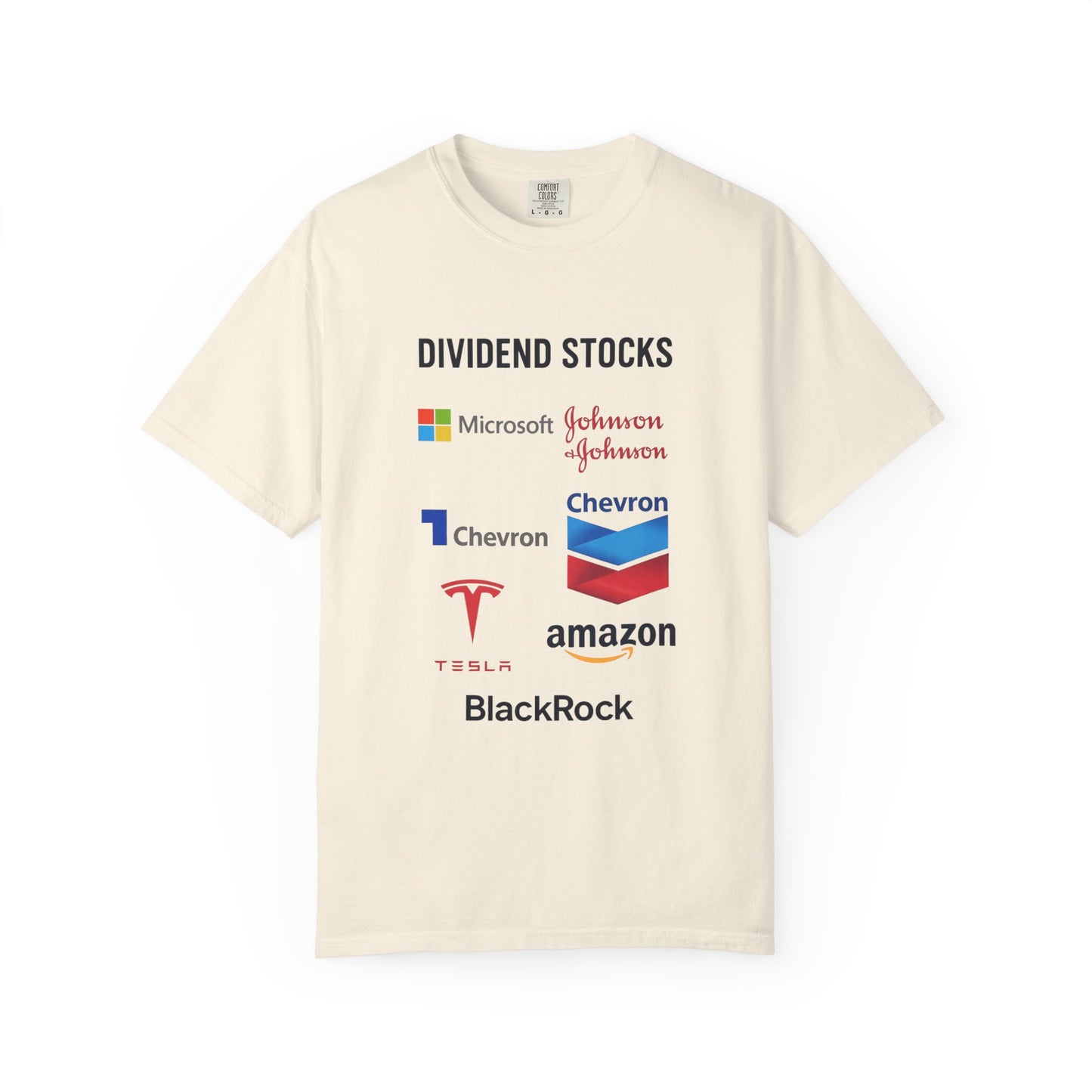 Dividend Stocks Unisex Garment-Dyed T-Shirt, Investment Tee, Finance Gift, Casual Wear, Gift for Investors, Stock Market Apparel
