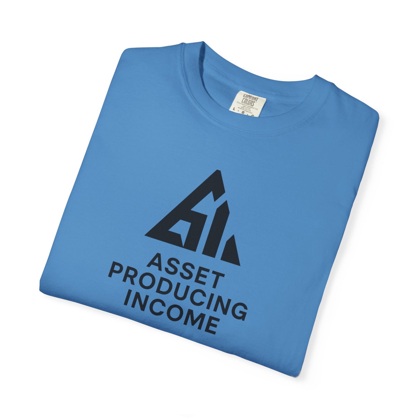 Asset Producing Income Unisex T-Shirt, Motivational Tee, Casual Wear, College Student Gift, Entrepreneurship Shirt, Everyday Comfort