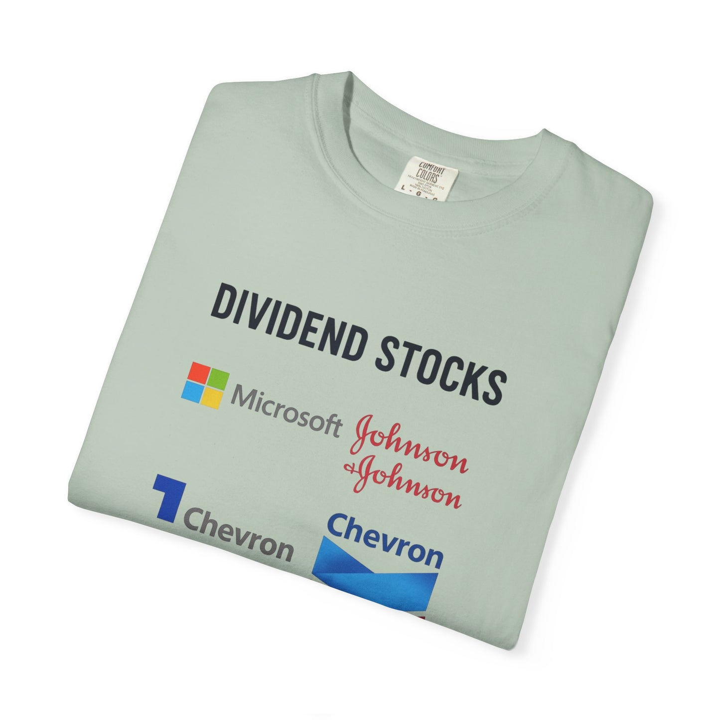 Dividend Stocks Unisex Garment-Dyed T-Shirt, Investment Tee, Finance Gift, Casual Wear, Gift for Investors, Stock Market Apparel