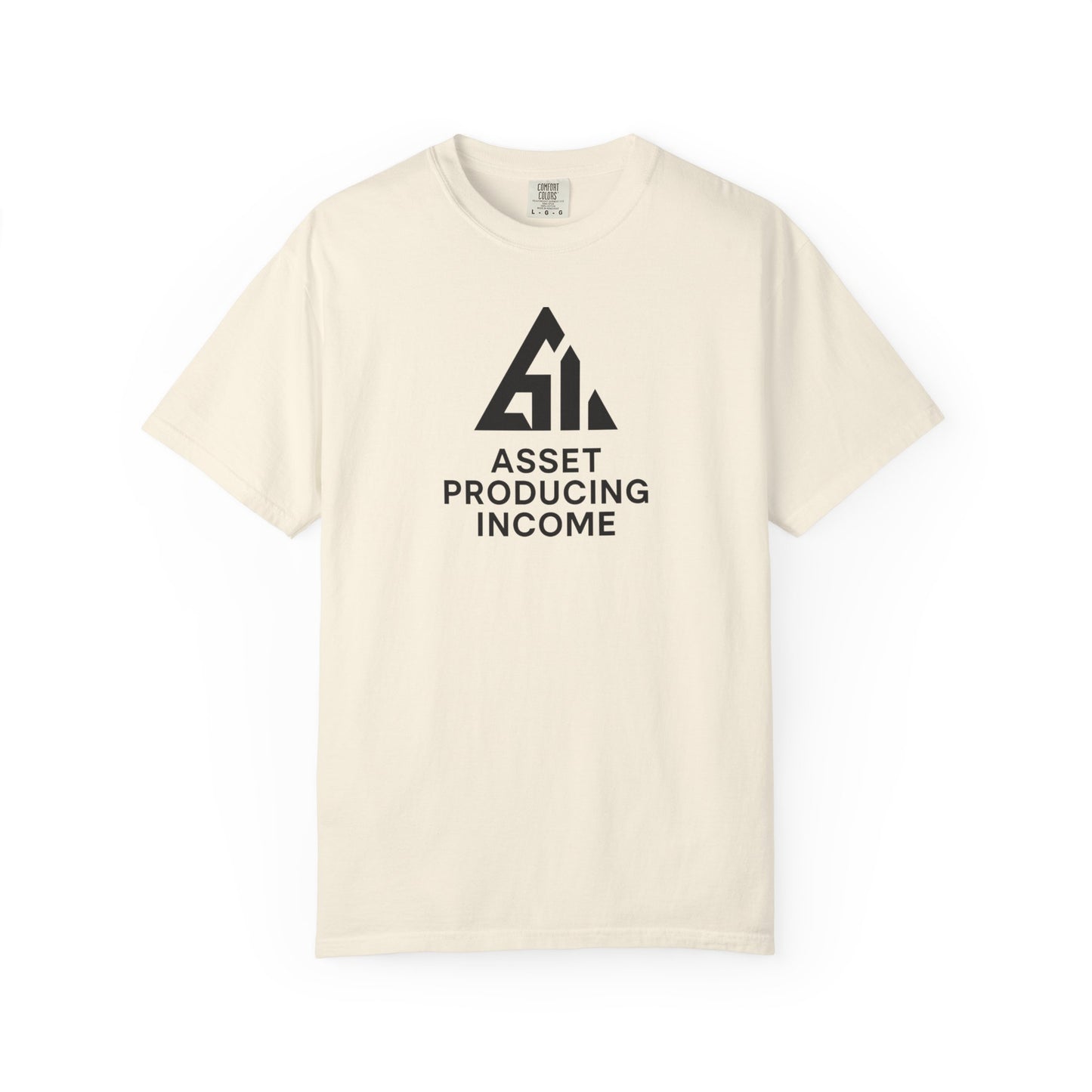 Asset Producing Income Unisex T-Shirt, Motivational Tee, Casual Wear, College Student Gift, Entrepreneurship Shirt, Everyday Comfort