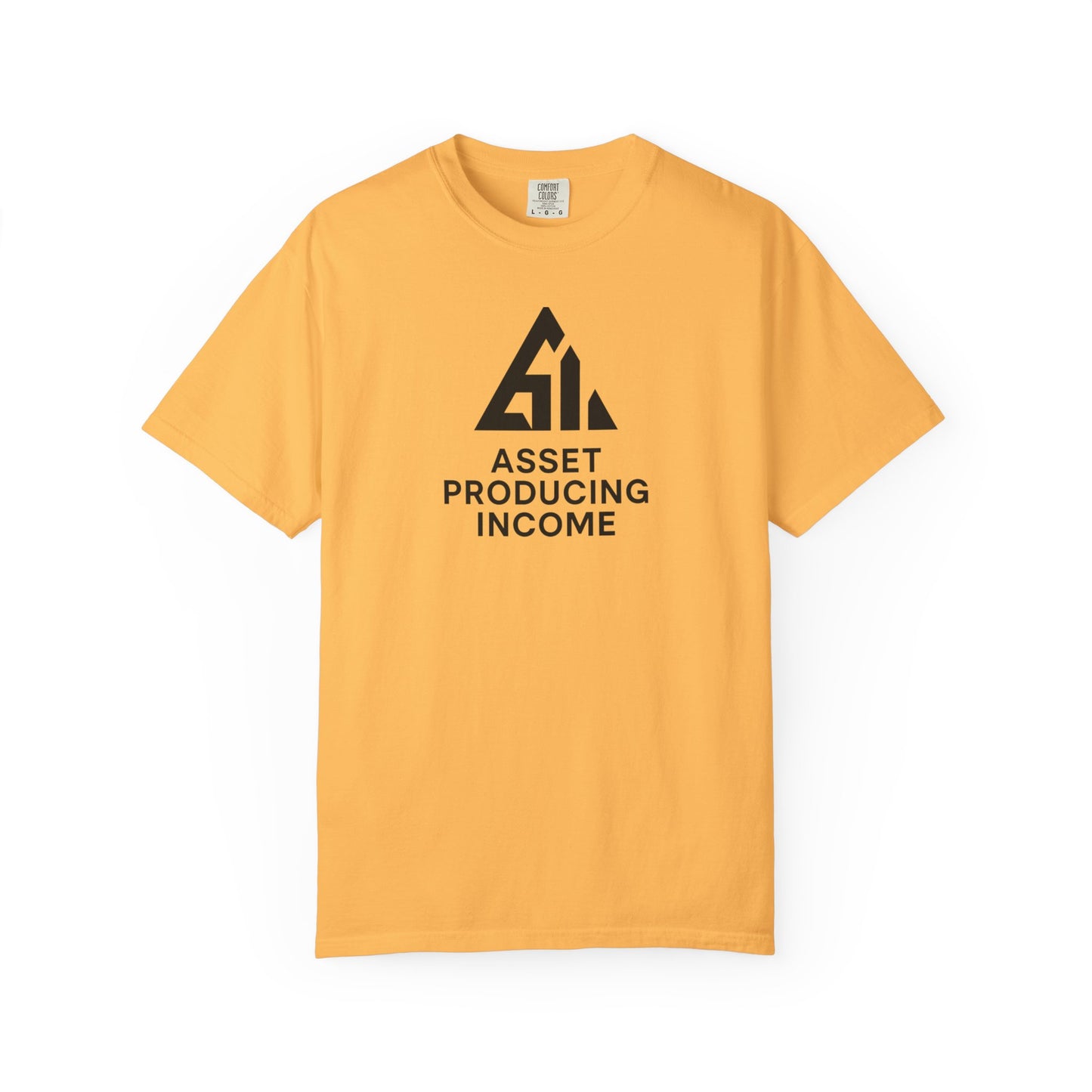 Asset Producing Income Unisex T-Shirt, Motivational Tee, Casual Wear, College Student Gift, Entrepreneurship Shirt, Everyday Comfort