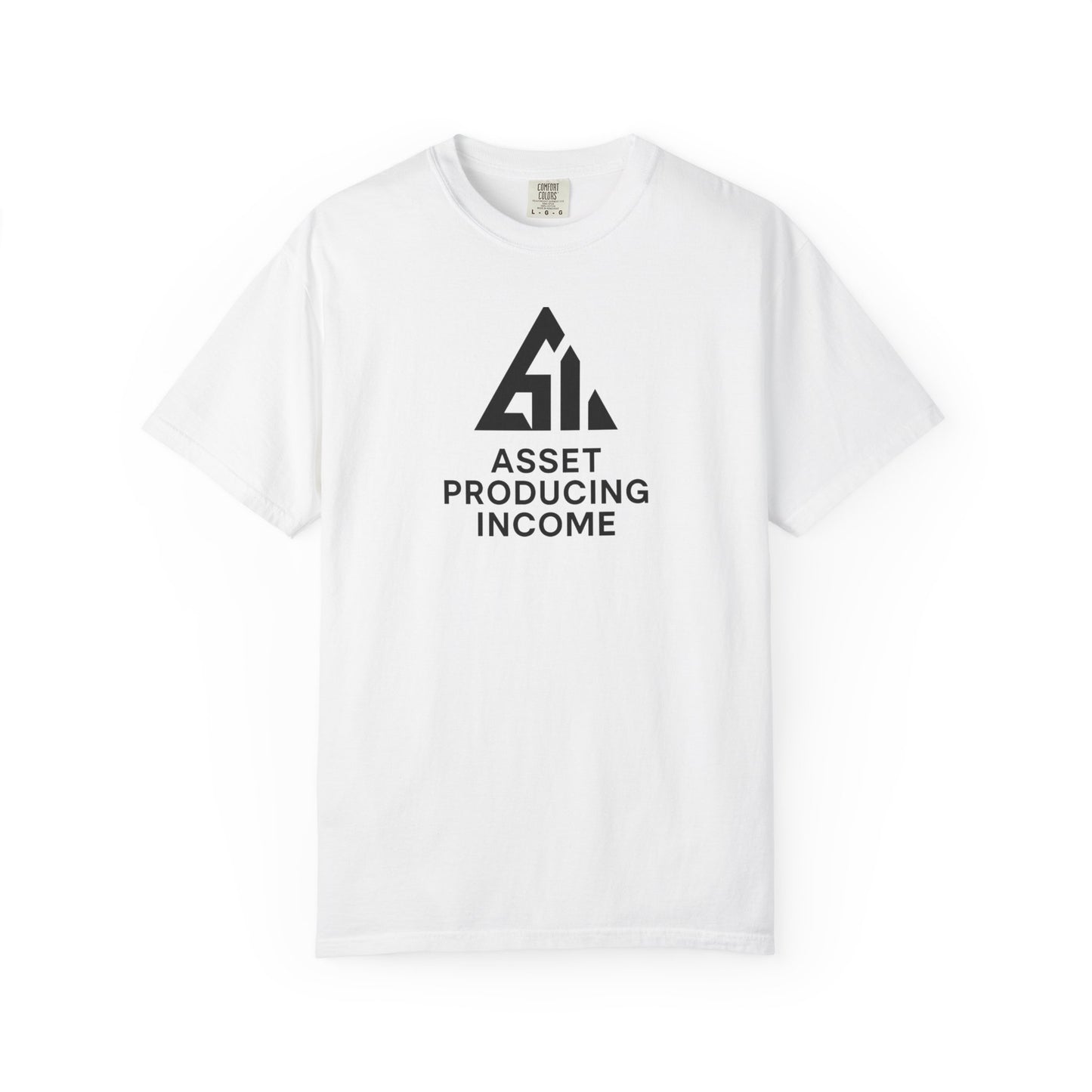 Asset Producing Income Unisex T-Shirt, Motivational Tee, Casual Wear, College Student Gift, Entrepreneurship Shirt, Everyday Comfort
