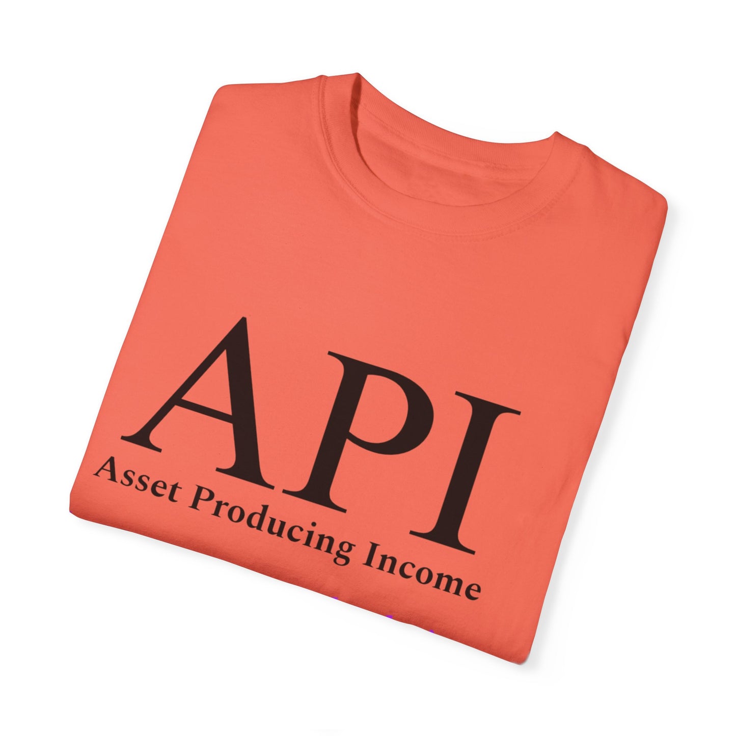 API Money Never Sleeps Unisex Garment-Dyed T-Shirt - Financial Motivation Tee