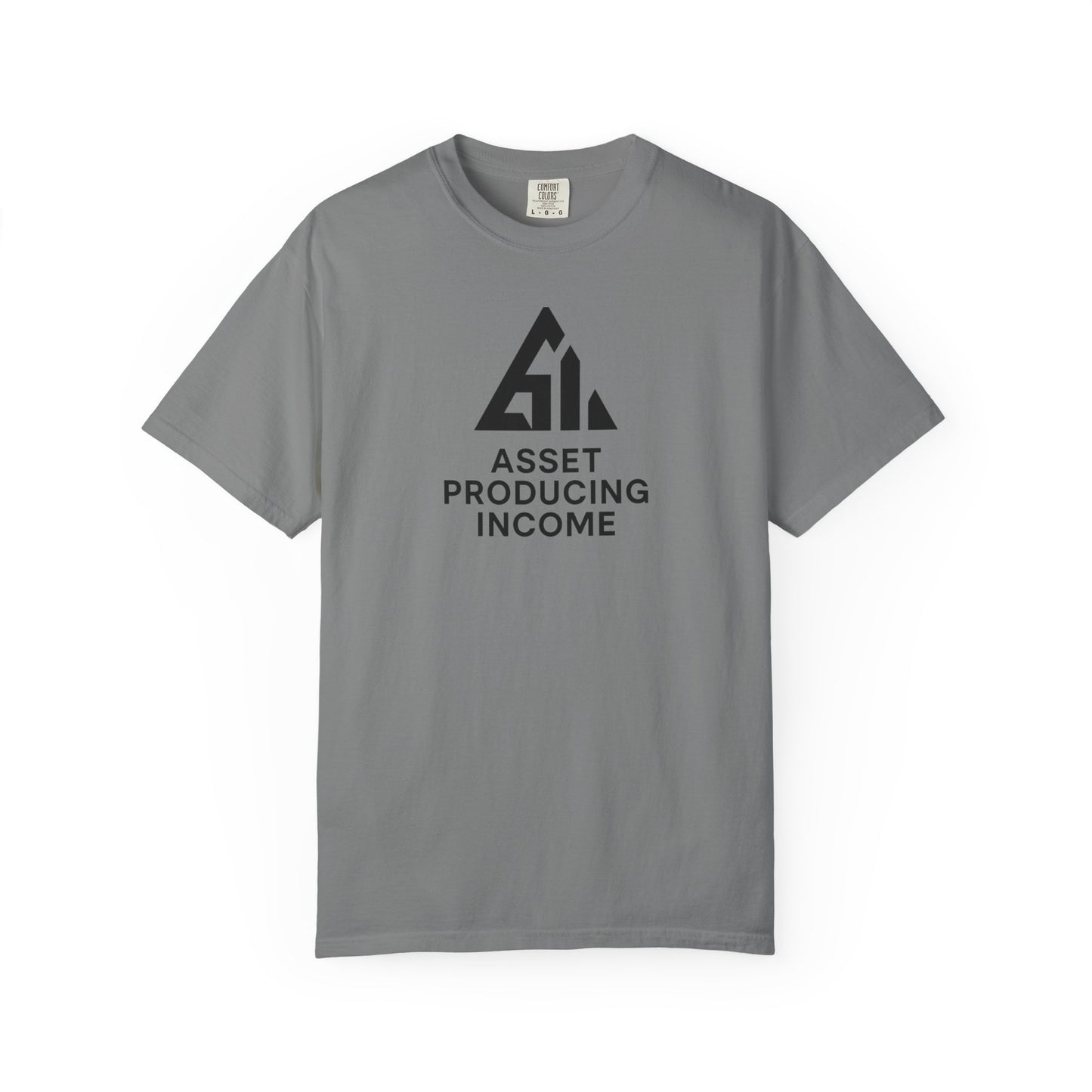 Asset Producing Income Unisex T-Shirt, Motivational Tee, Casual Wear, College Student Gift, Entrepreneurship Shirt, Everyday Comfort