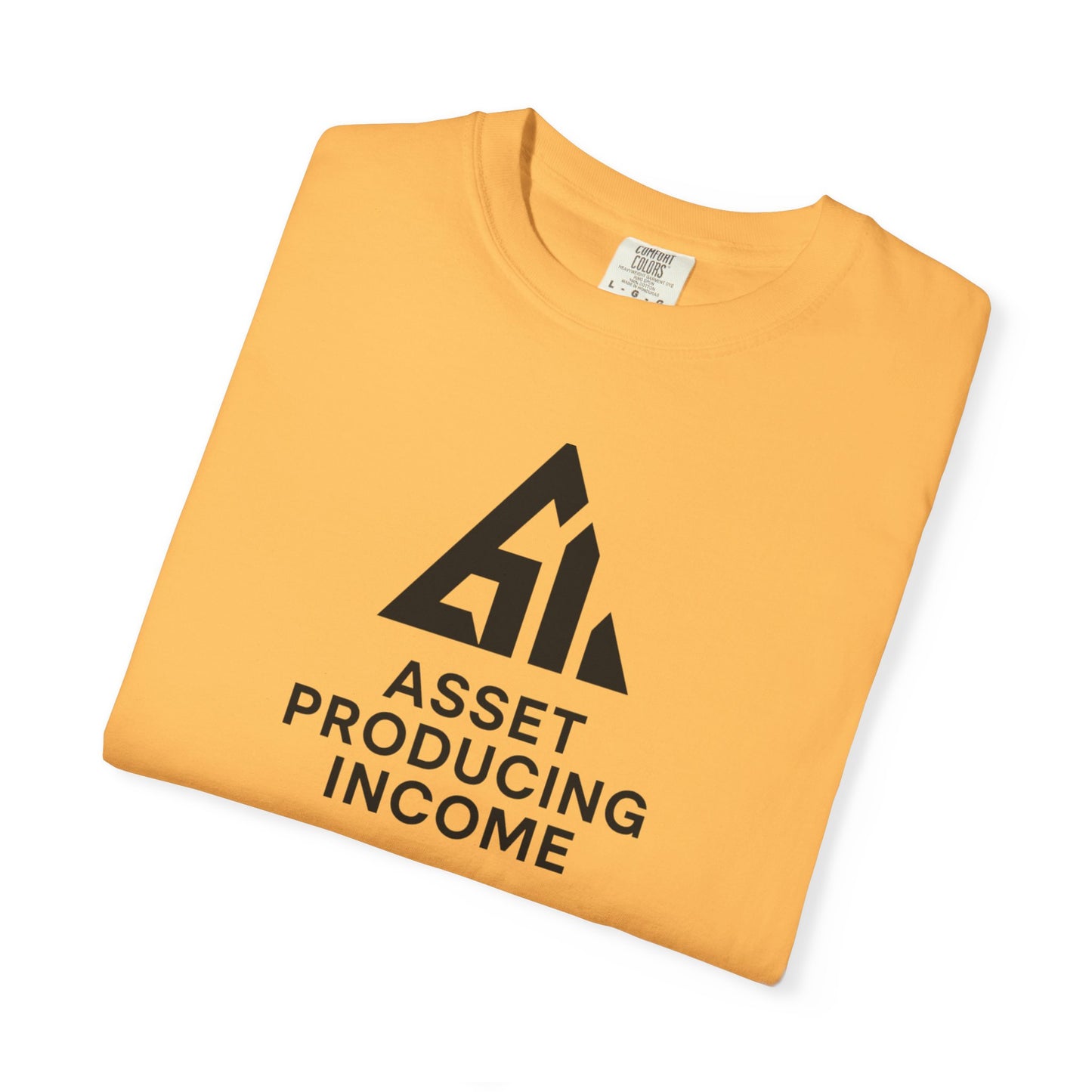 Asset Producing Income Unisex T-Shirt, Motivational Tee, Casual Wear, College Student Gift, Entrepreneurship Shirt, Everyday Comfort