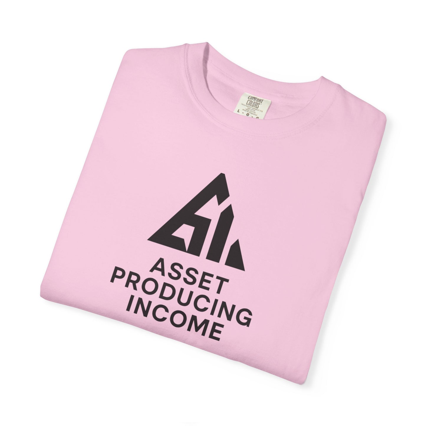 Asset Producing Income Unisex T-Shirt, Motivational Tee, Casual Wear, College Student Gift, Entrepreneurship Shirt, Everyday Comfort