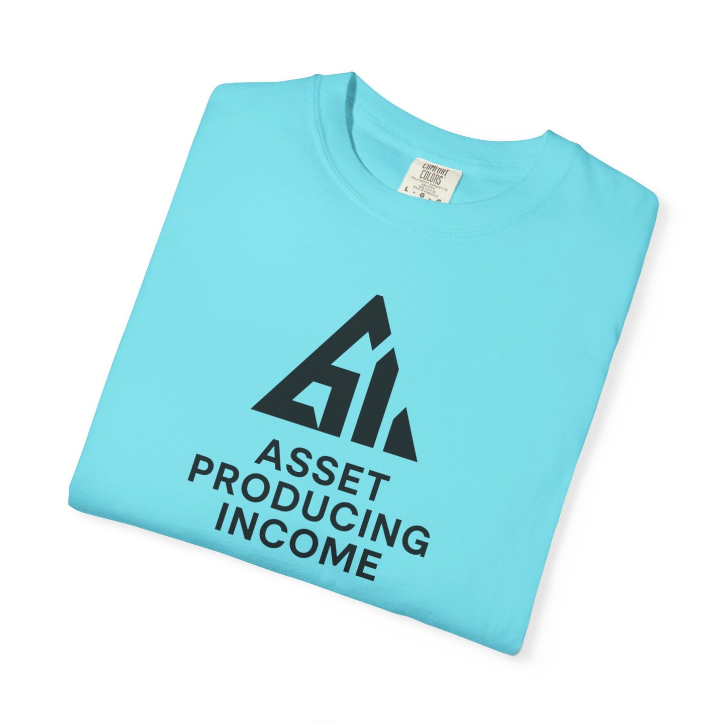Asset Producing Income Unisex T-Shirt, Motivational Tee, Casual Wear, College Student Gift, Entrepreneurship Shirt, Everyday Comfort