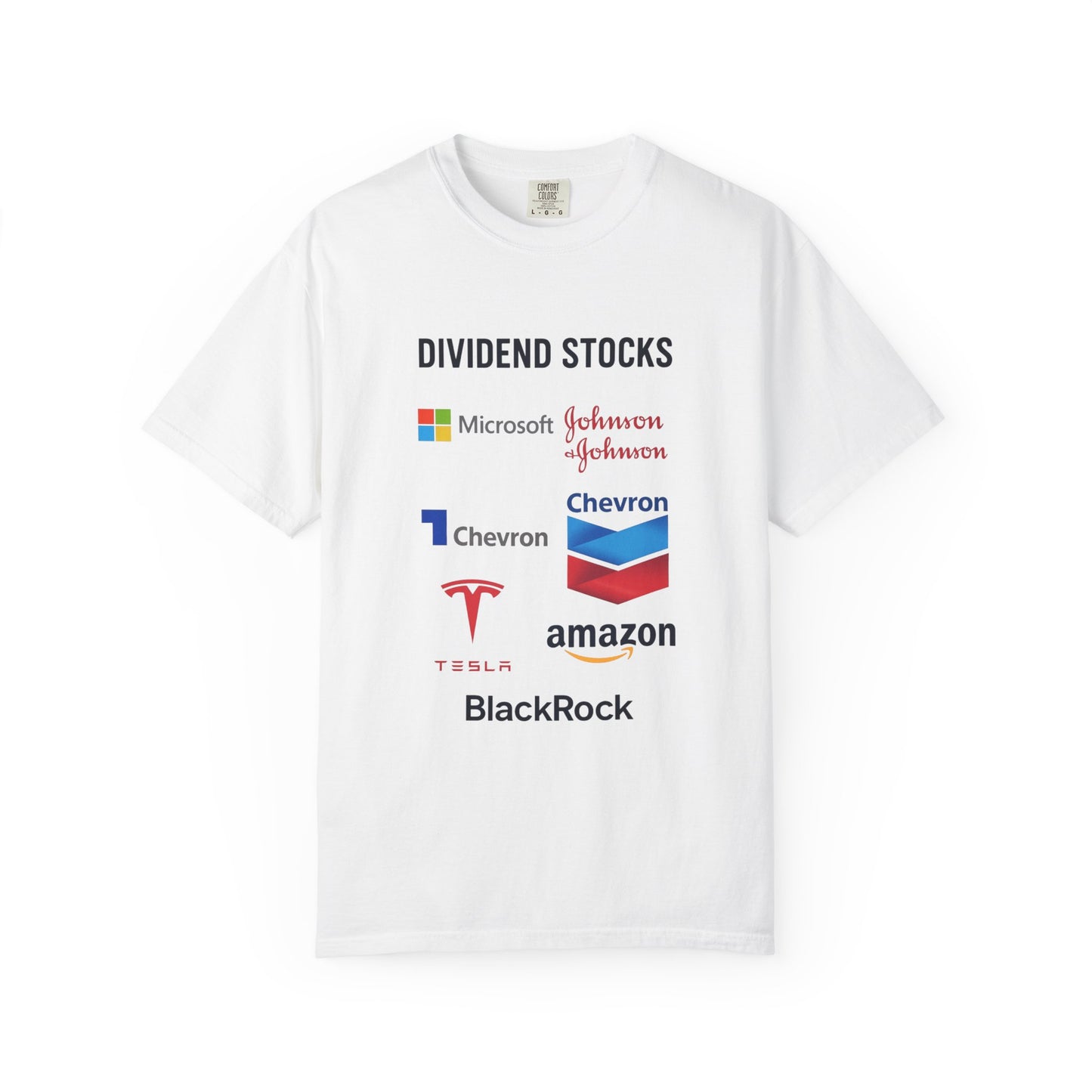 Dividend Stocks Unisex Garment-Dyed T-Shirt, Investment Tee, Finance Gift, Casual Wear, Gift for Investors, Stock Market Apparel