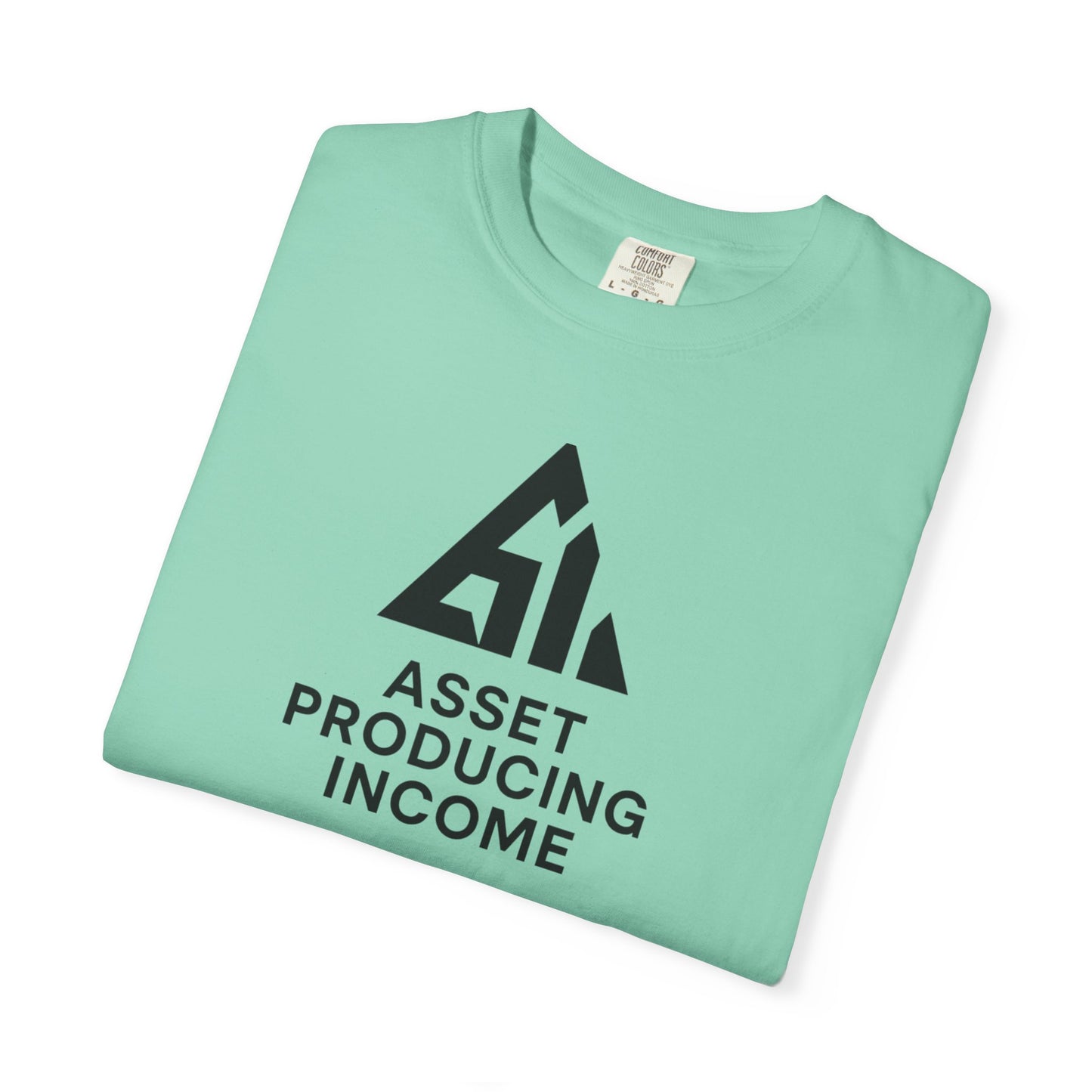 Asset Producing Income Unisex T-Shirt, Motivational Tee, Casual Wear, College Student Gift, Entrepreneurship Shirt, Everyday Comfort