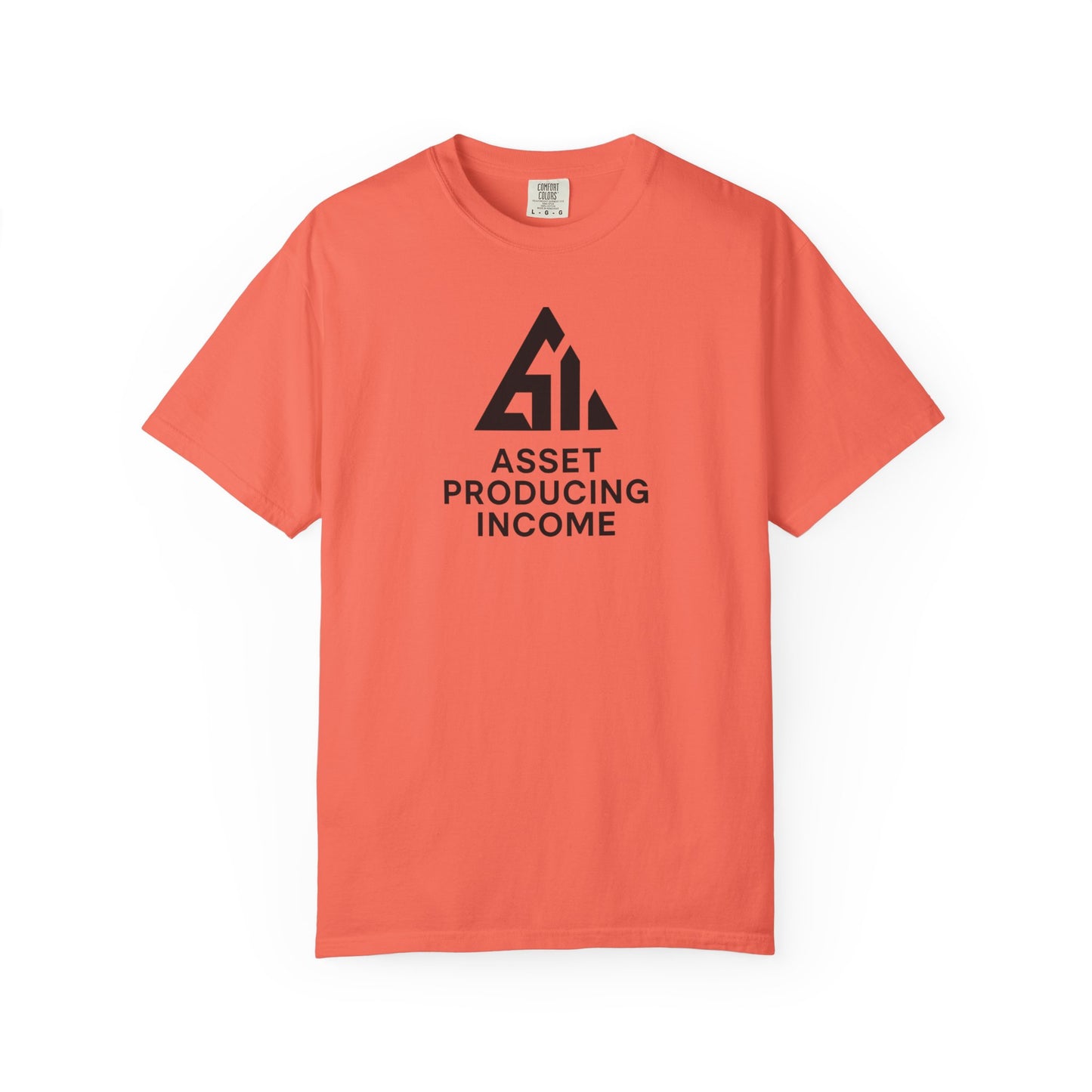 Asset Producing Income Unisex T-Shirt, Motivational Tee, Casual Wear, College Student Gift, Entrepreneurship Shirt, Everyday Comfort