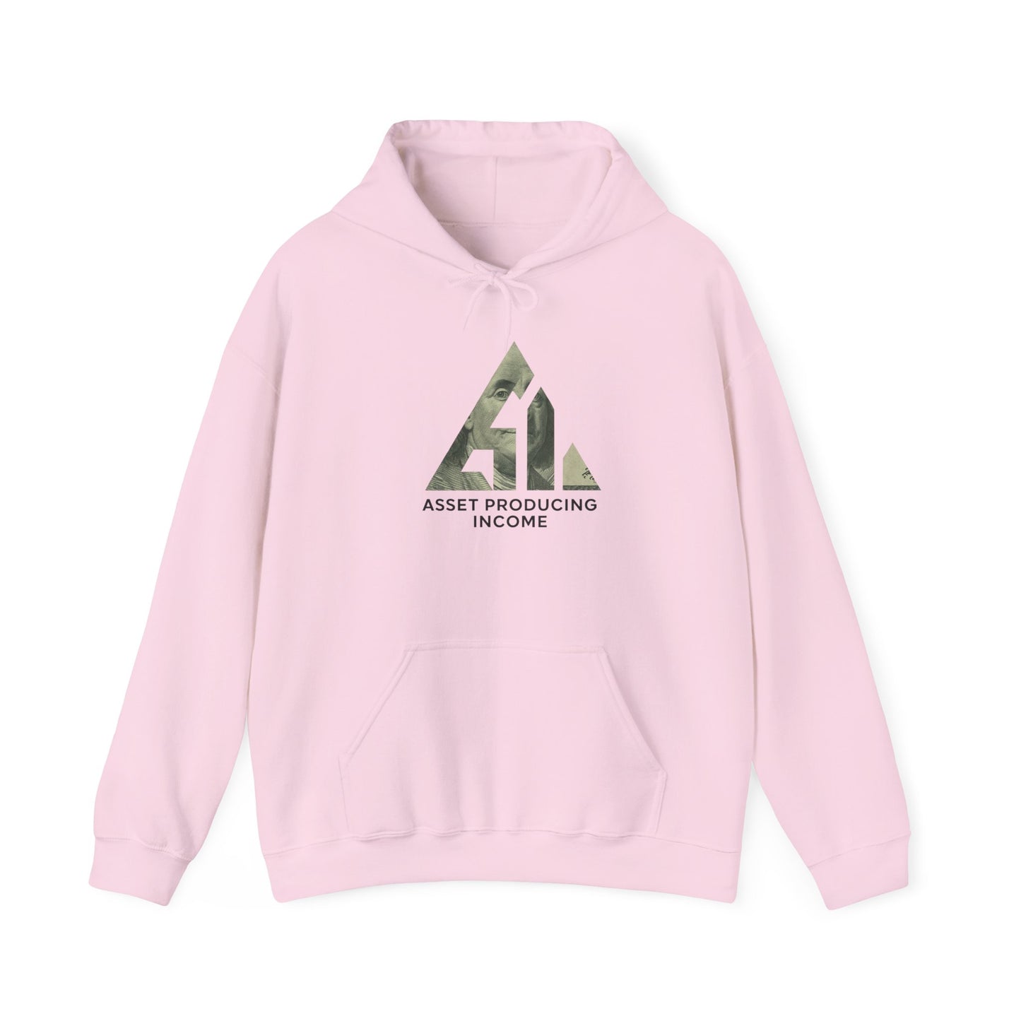 Asset Producing Income Hoodie, Casual Pullover, Motivational Gift, Unisex Apparel, Trendy Streetwear, Chill Vibes