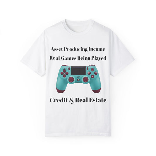 Fun Gamer T-Shirt - "Real Games Being Played"
