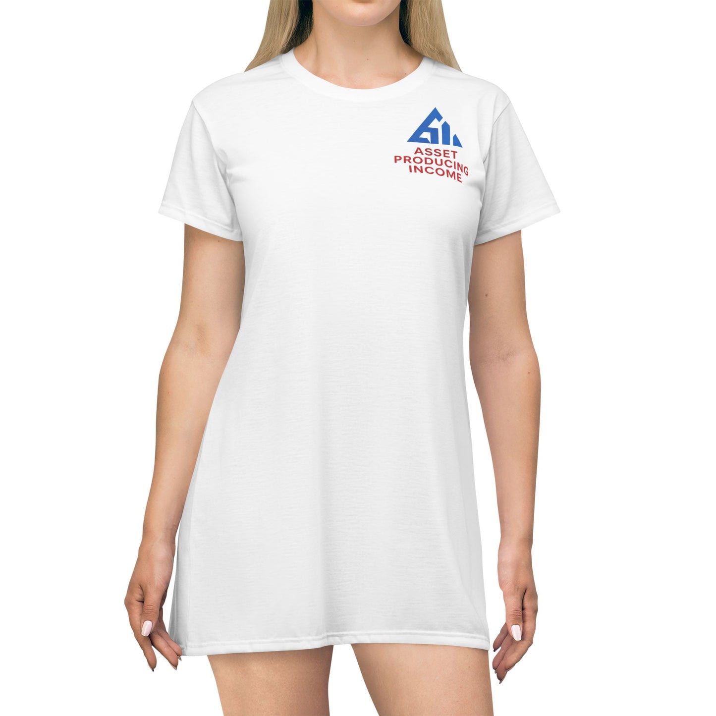 Empowering Casual T-Shirt Dress – "Asset Producing Income" – Perfect for Entrepreneurs, Casual Outings, and Everyday Wear, [...]