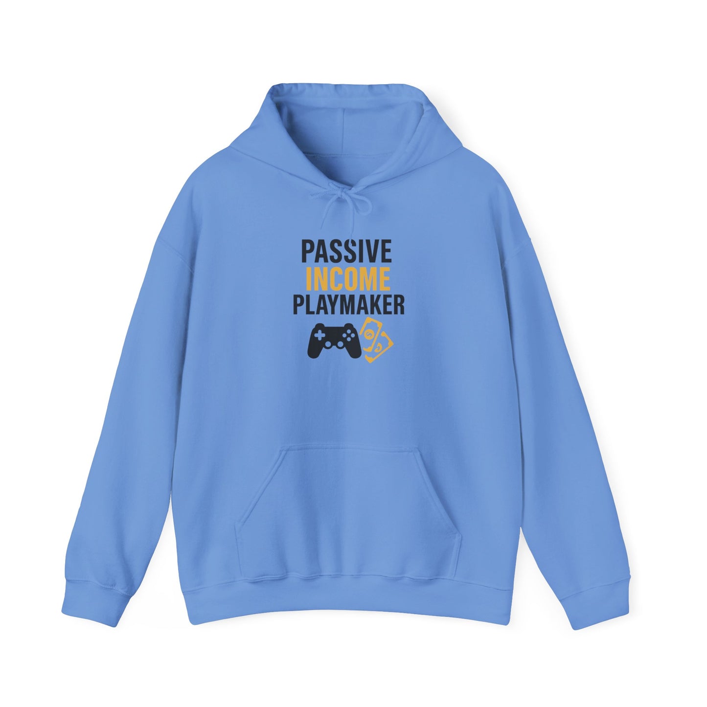 Passive Income Playmaker Hoodie, Ideal for Gamers, Entrepreneur Gift, Cozy Sweatshirt, Casual Wear, Birthday Present