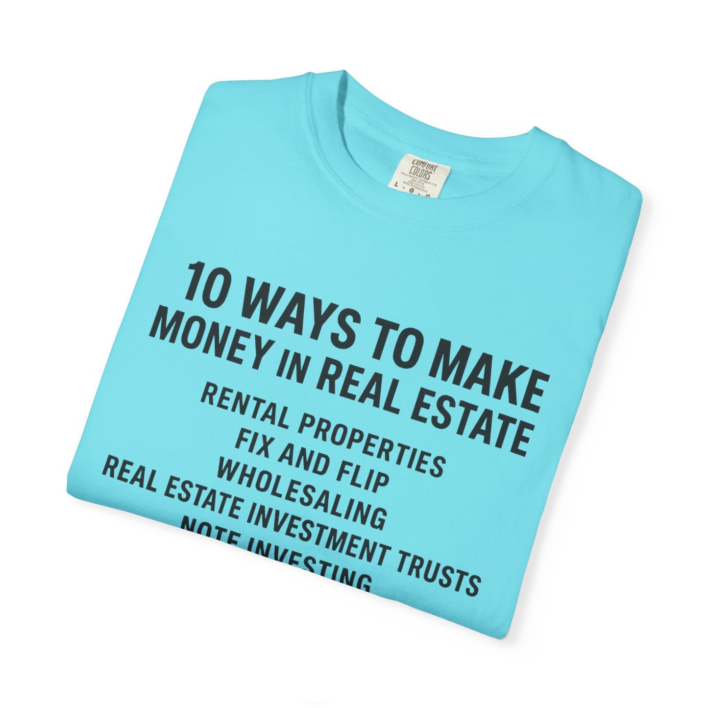 Real Estate Tips Unisex T-Shirt, Motivational Tee, Entrepreneur Gift, Money Making Shirt, Investing Humor Shirt