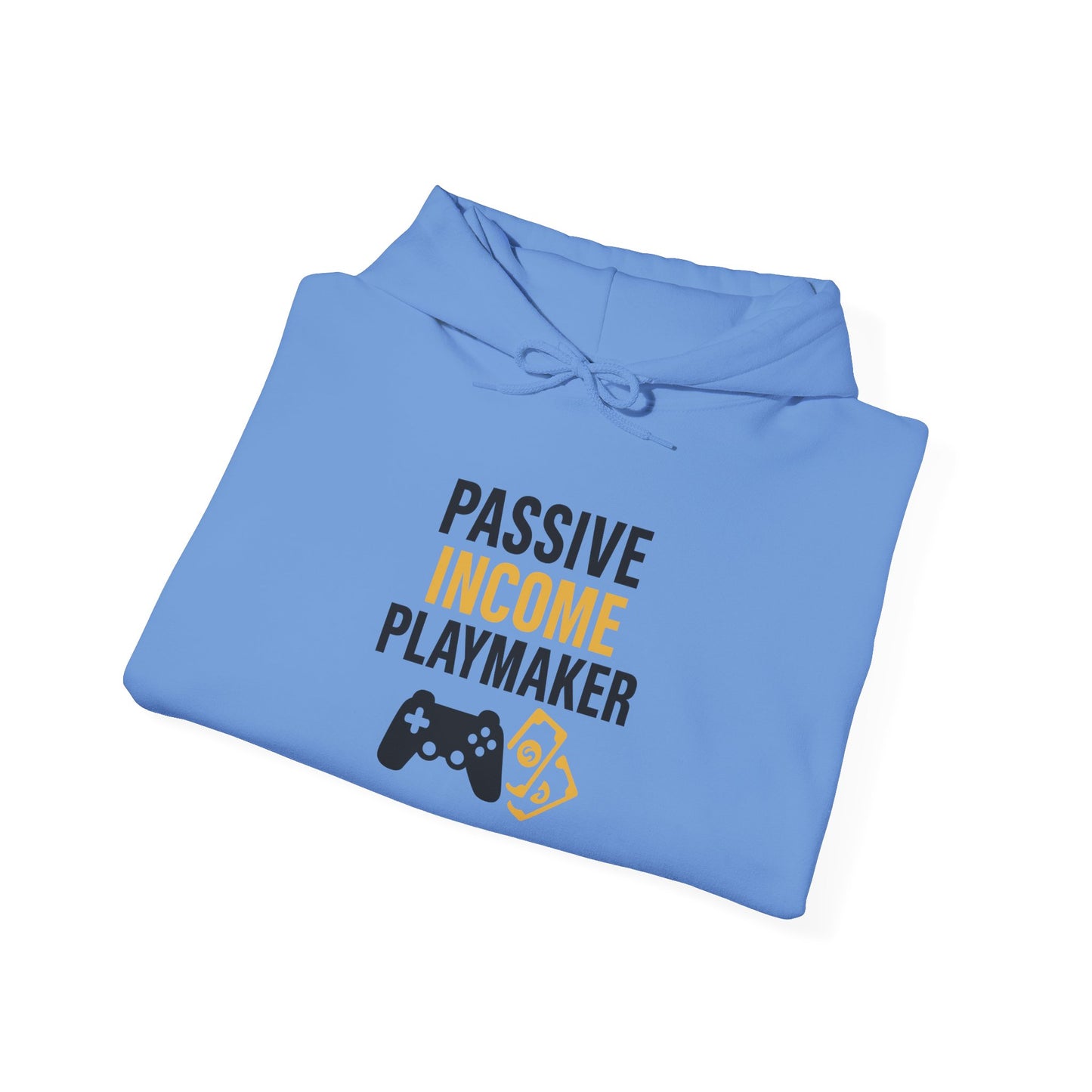 Passive Income Playmaker Hoodie, Ideal for Gamers, Entrepreneur Gift, Cozy Sweatshirt, Casual Wear, Birthday Present