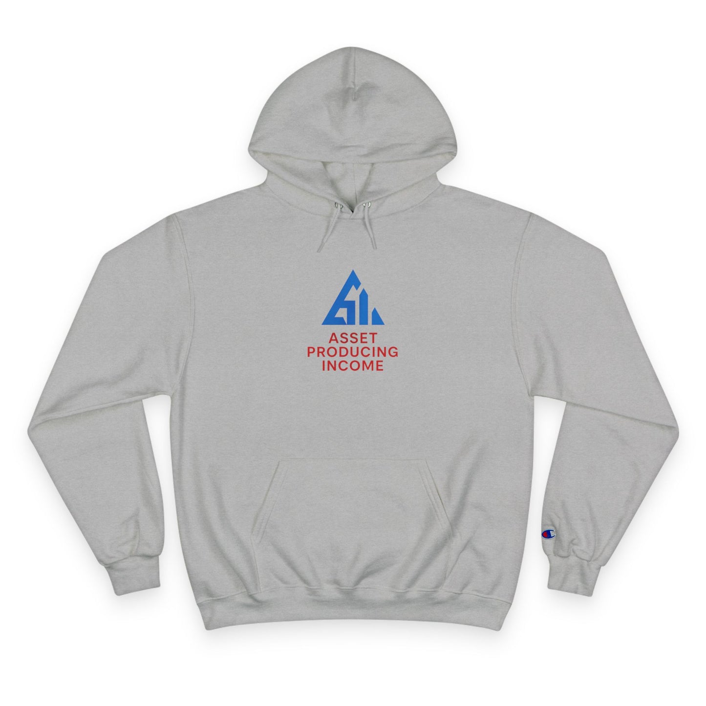 Champion Hoodie with 'Asset Producing Income' Design - Motivational Sweatshirt for Entrepreneurs, Gift for Business Owners, Cozy [...]