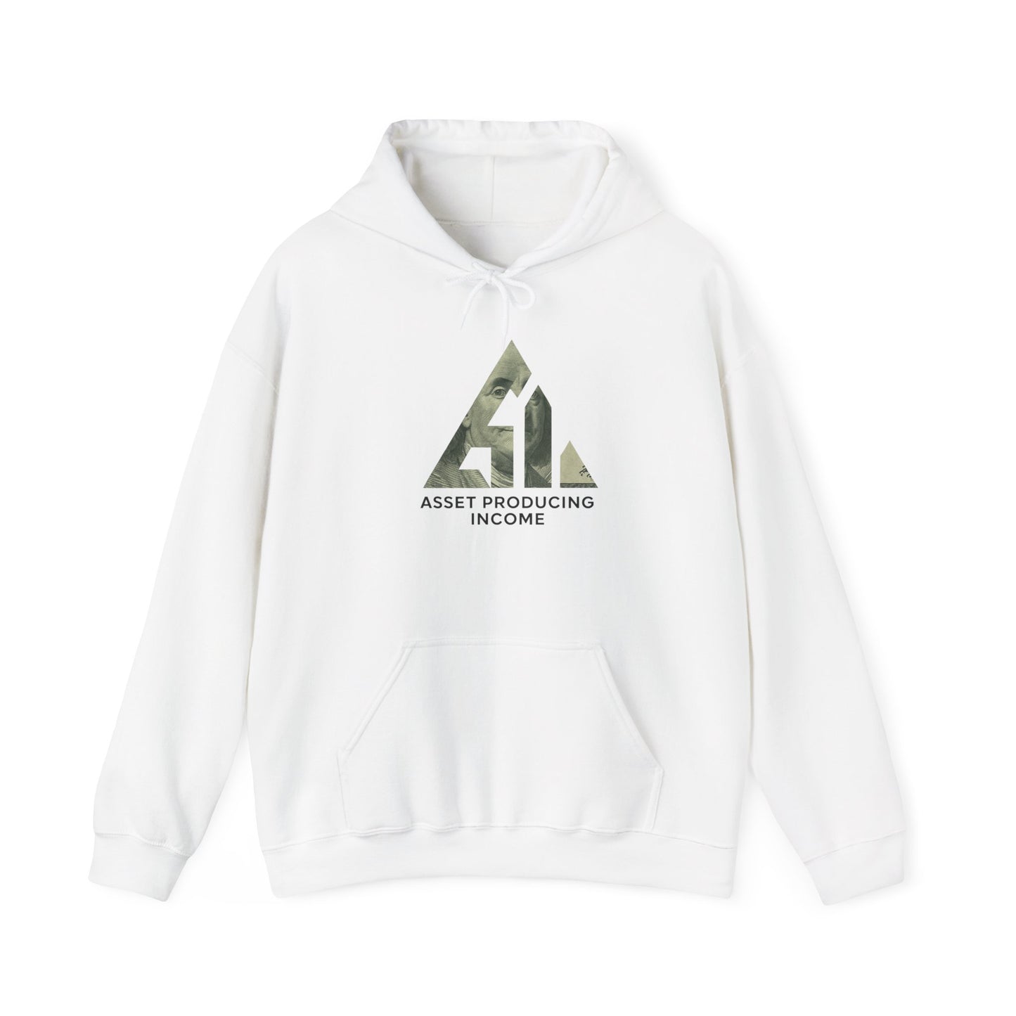 Asset Producing Income Hoodie, Casual Pullover, Motivational Gift, Unisex Apparel, Trendy Streetwear, Chill Vibes