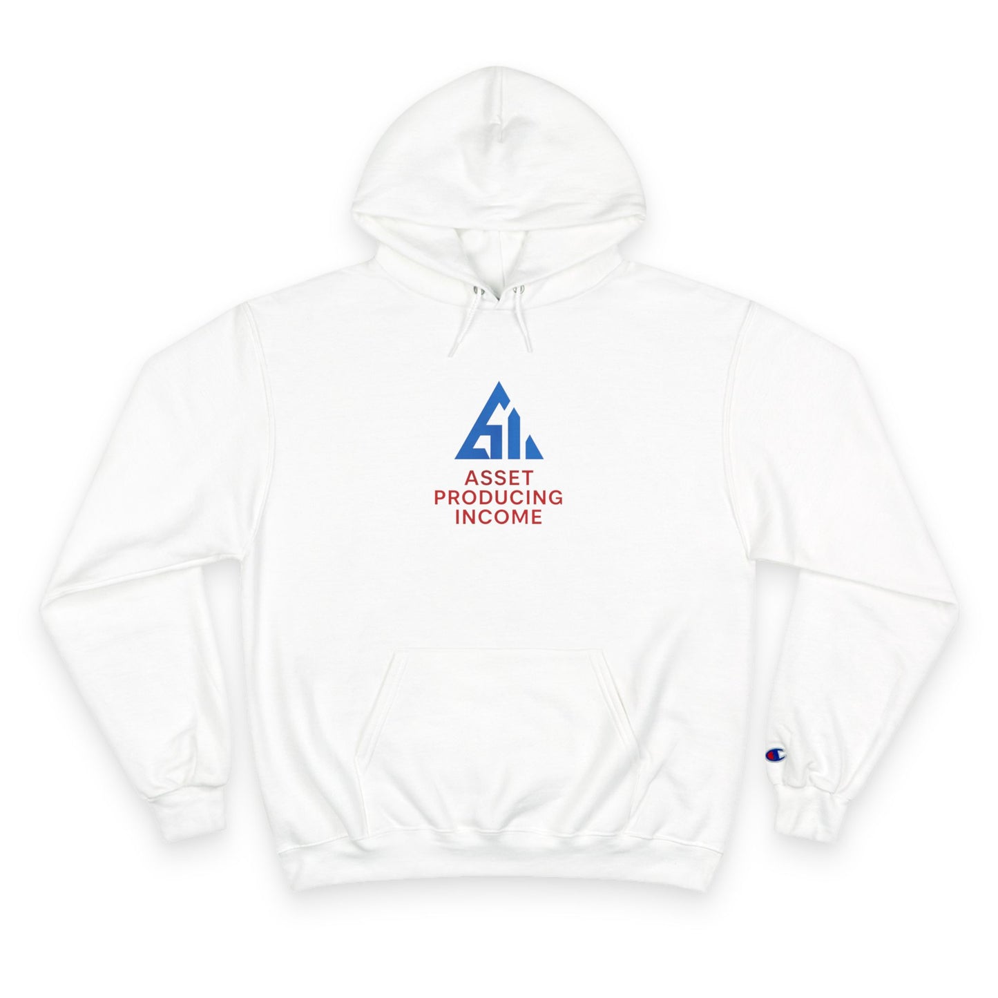 Champion Hoodie with 'Asset Producing Income' Design - Motivational Sweatshirt for Entrepreneurs, Gift for Business Owners, Cozy [...]
