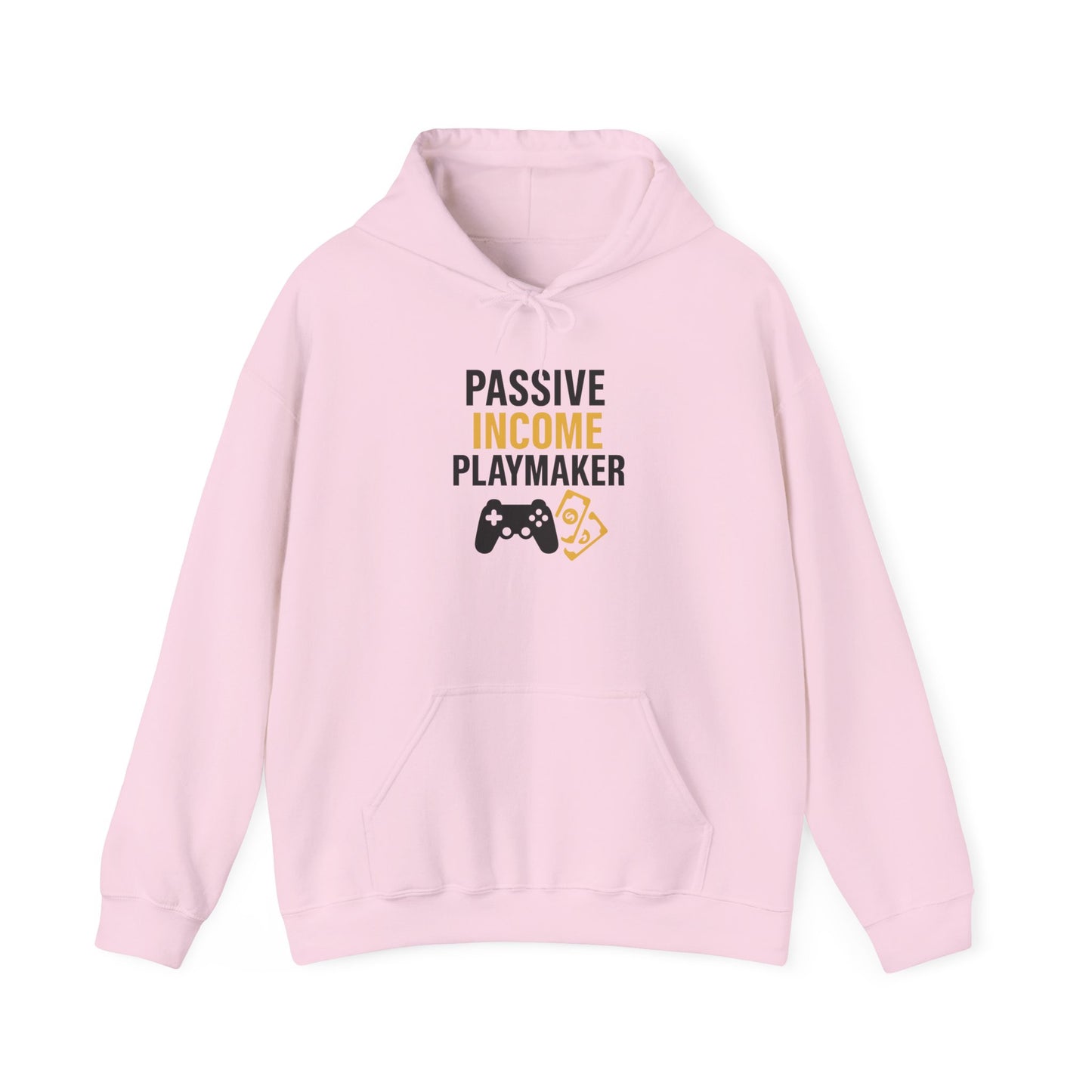 Passive Income Playmaker Hoodie, Ideal for Gamers, Entrepreneur Gift, Cozy Sweatshirt, Casual Wear, Birthday Present