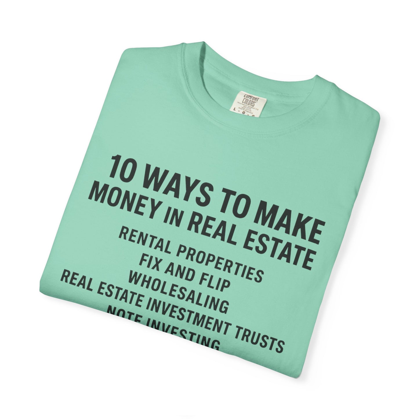 Real Estate Tips Unisex T-Shirt, Motivational Tee, Entrepreneur Gift, Money Making Shirt, Investing Humor Shirt