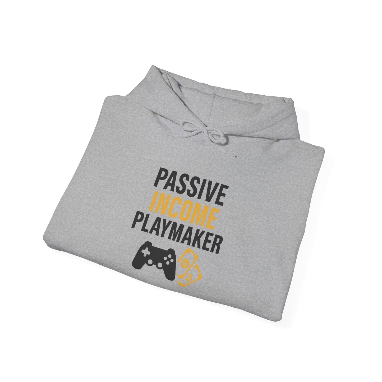 Passive Income Playmaker Hoodie, Ideal for Gamers, Entrepreneur Gift, Cozy Sweatshirt, Casual Wear, Birthday Present