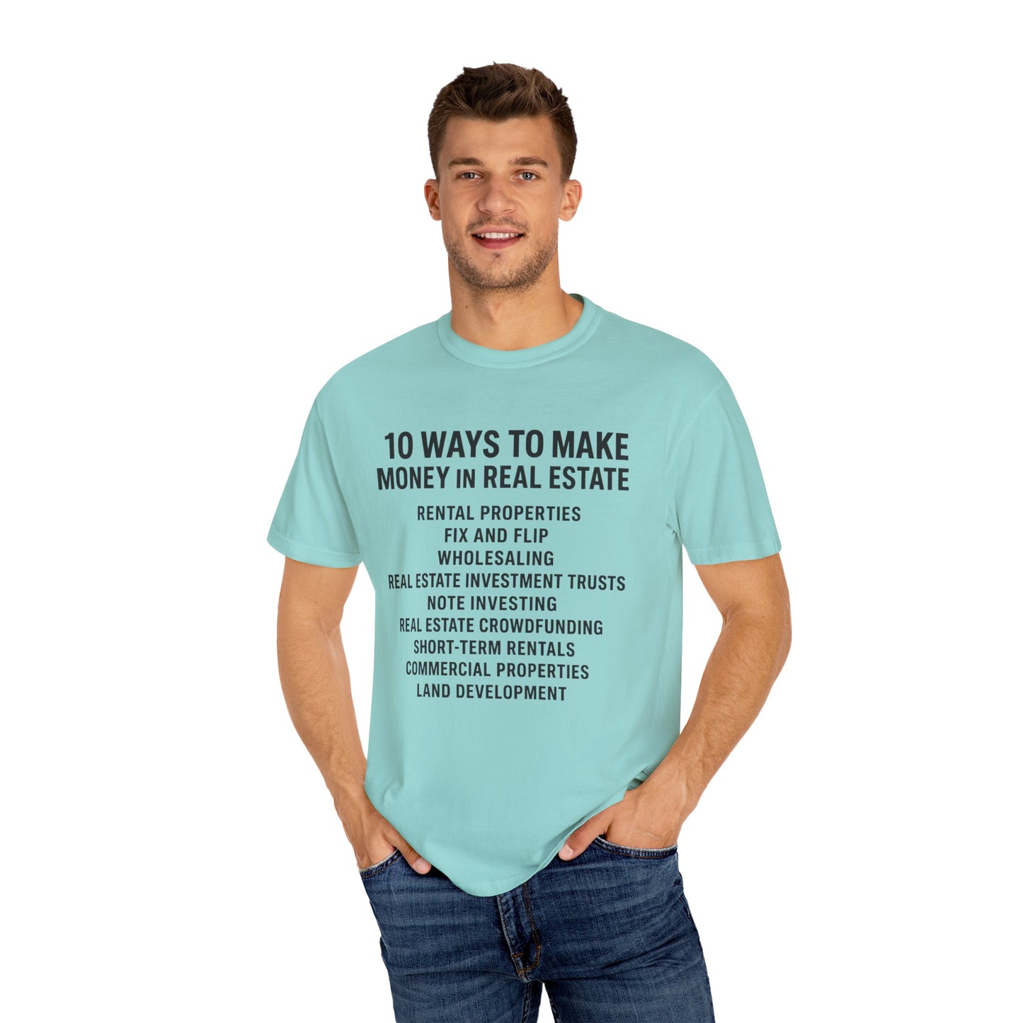 Real Estate Tips Unisex T-Shirt, Motivational Tee, Entrepreneur Gift, Money Making Shirt, Investing Humor Shirt